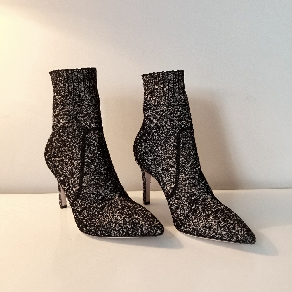 Gianvito Rossi knit booties